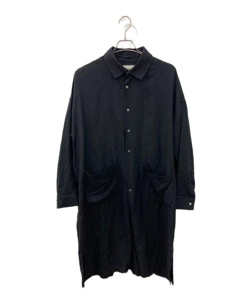 SHAREEF（シャリーフ）SHAREEF (シャリーフ) GAME OVER LOGO COAT SHIRTS ブラック サイズ:SIZE 2の古着・服飾アイテム