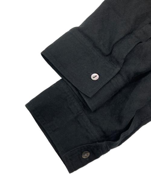 SHAREEF（シャリーフ）SHAREEF (シャリーフ) GAME OVER LOGO COAT SHIRTS ブラック サイズ:SIZE 2の古着・服飾アイテム