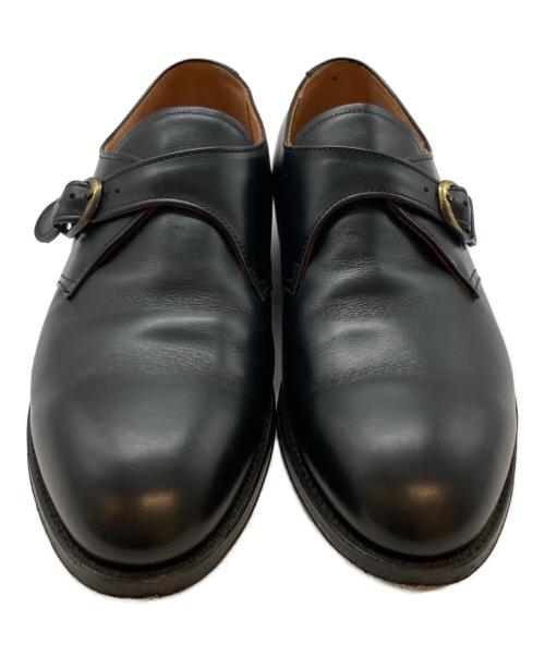 Alden（オールデン）Alden (オールデン) Plain Toe Monk Strap ブラック サイズ:SIZE 8 1/2Eの古着・服飾アイテム
