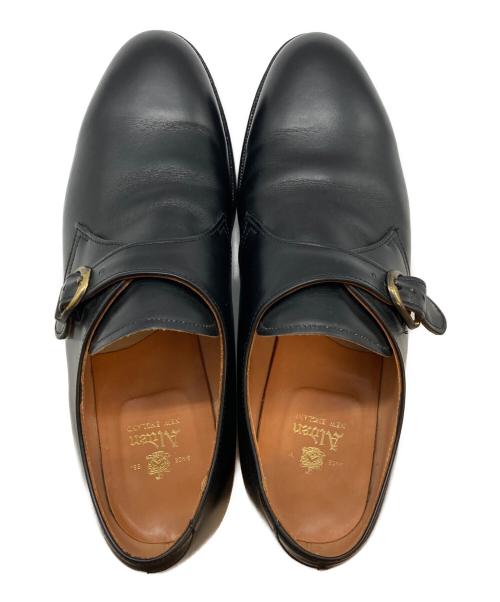 Alden（オールデン）Alden (オールデン) Plain Toe Monk Strap ブラック サイズ:SIZE 8 1/2Eの古着・服飾アイテム
