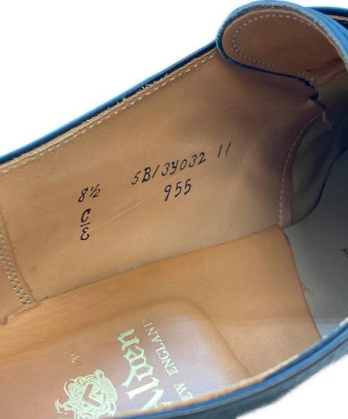 Alden（オールデン）Alden (オールデン) Plain Toe Monk Strap ブラック サイズ:SIZE 8 1/2Eの古着・服飾アイテム