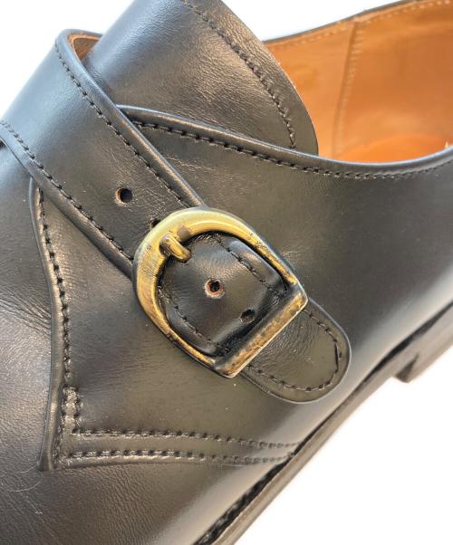 Alden（オールデン）Alden (オールデン) Plain Toe Monk Strap ブラック サイズ:SIZE 8 1/2Eの古着・服飾アイテム