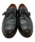 Alden (オールデン) Plain Toe Monk Strap ブラック サイズ:SIZE 8 1/2E：40000円