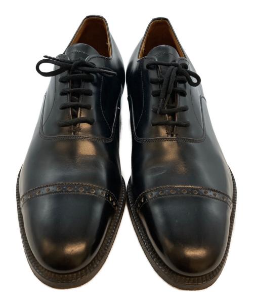 CHURCH'S（チャーチ）CHURCH'S (チャーチ) 90s BARCROFT パンチドキャップトゥシューズ ブラック サイズ:SIZE 75Fの古着・服飾アイテム