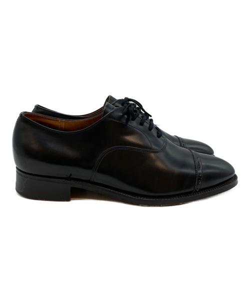 CHURCH'S（チャーチ）CHURCH'S (チャーチ) 90s BARCROFT パンチドキャップトゥシューズ ブラック サイズ:SIZE 75Fの古着・服飾アイテム