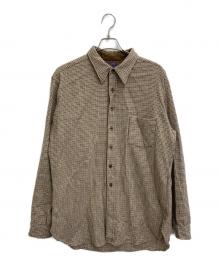 PENDLETON（ペンドルトン）の古着「70s ウールフランネルシャツ」｜ブラウン