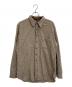 PENDLETON（ペンドルトン）の古着「70s ウールフランネルシャツ」｜ブラウン