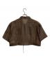Ameri (アメリ) 25SS DENIM LIKE PRINT SHIRT ブラウン サイズ:SIZE Free 未使用品：8000円