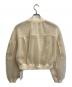 MAISON SPECIAL (メゾンスペシャル) Tulle Layered Blouson アイボリー サイズ:SIZE Free 未使用品：9000円