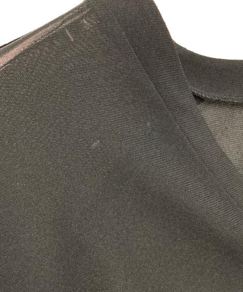 Needles（ニードルズ）Needles (ニードルズ) メッシュ Vネック カーディガン ブラック サイズ:Lの古着・服飾アイテム