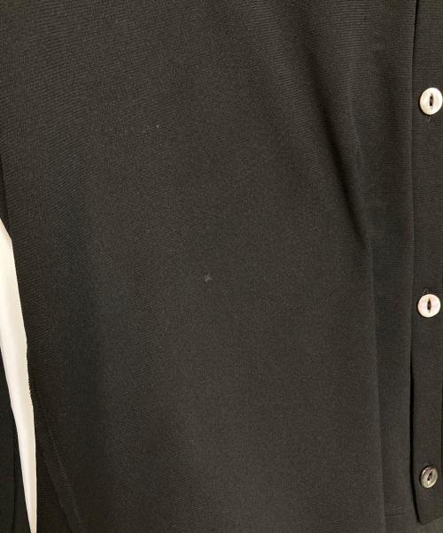 Needles（ニードルズ）Needles (ニードルズ) メッシュ Vネック カーディガン ブラック サイズ:Lの古着・服飾アイテム