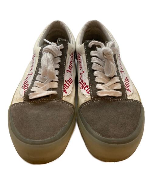 VANS（ヴァンズ）VANS (ヴァンズ) Palm Angels (パーム エンジェルス) OLD SKOOL ホワイト×グレー サイズ:SIZE 27cmの古着・服飾アイテム