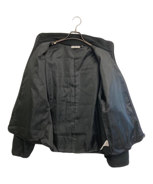 THE BLACK EYE PATCH（ブラックアイパッチ）THE BLACK EYE PATCH (ブラックアイパッチ) DANGER HOT LABEL FLEECE JACKET ブラック サイズ:Lの古着・服飾アイテム