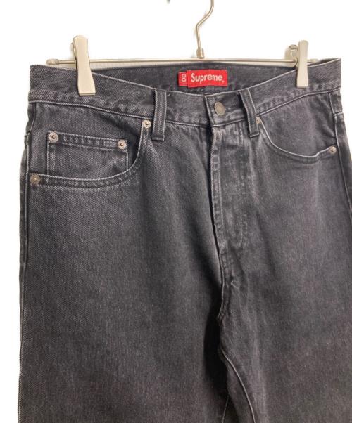 SUPREME（シュプリーム）SUPREME (シュプリーム) washed regular jean ブラック サイズ:30の古着・服飾アイテム