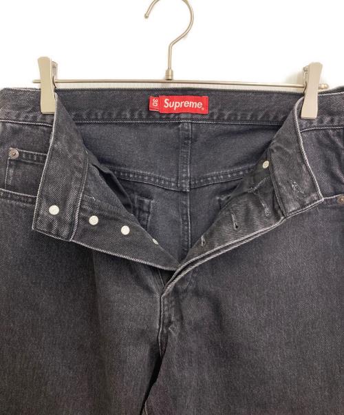 SUPREME（シュプリーム）SUPREME (シュプリーム) washed regular jean ブラック サイズ:30の古着・服飾アイテム