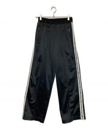 beautiful people（ビューティフルピープル）の古着「vintage tricot THE/a jersey pants」｜ブラック