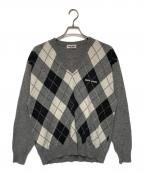 MIU MIUミュウミュウ）の古着「CASHMERE SWEATER」｜グレー