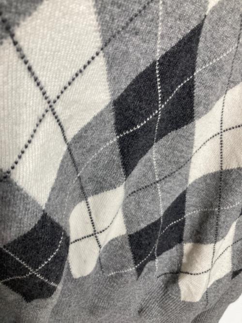 MIU MIU（ミュウミュウ）MIU MIU (ミュウミュウ) CASHMERE SWEATER グレー サイズ:40の古着・服飾アイテム