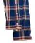 中古・古着 stussy (ステューシー) チェックネルシャツ ネイビー×レッド サイズ:M：7000円
