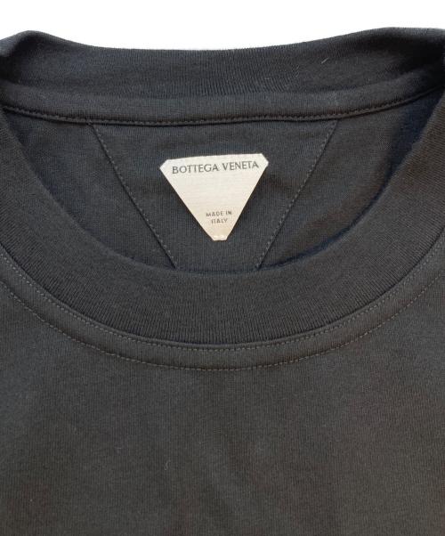 BOTTEGA VENETA（ボッテガベネタ）BOTTEGA VENETA (ボッテガベネタ) Pima cotton jersey short-sleeved T-shirt ブラック サイズ:SIZE Mの古着・服飾アイテム