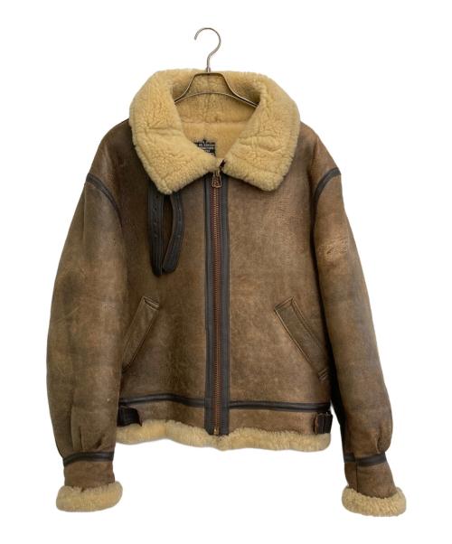 AVIREX（アヴィレックス）AVIREX (アヴィレックス) TYPE B-3 ムートンフライトジャケット ブラウン サイズ:SIZE 42の古着・服飾アイテム
