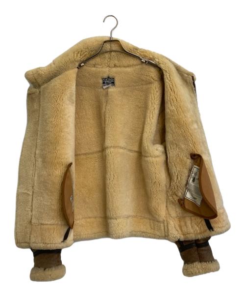 AVIREX（アヴィレックス）AVIREX (アヴィレックス) TYPE B-3 ムートンフライトジャケット ブラウン サイズ:SIZE 42の古着・服飾アイテム