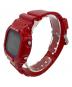 CASIO (カシオ) デジタルウォッチ レッド：13000円