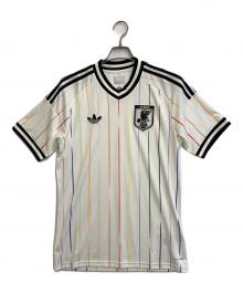 adidas（アディダス）の古着「2026 日本代表 アウェイ レプリカユニフォーム」｜アイボリー