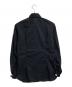 LUIGI BORRELLI (ルイジボレッリ) ホリゾンタルカラーシャツ ブラック サイズ:SIZE S：7000円