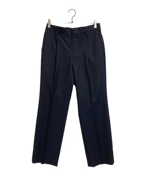 D'URBAN（ダーバン）D'URBAN (ダーバン) 段返り3Bストライプスーツ ネイビー サイズ:SIZE 92A5の古着・服飾アイテム