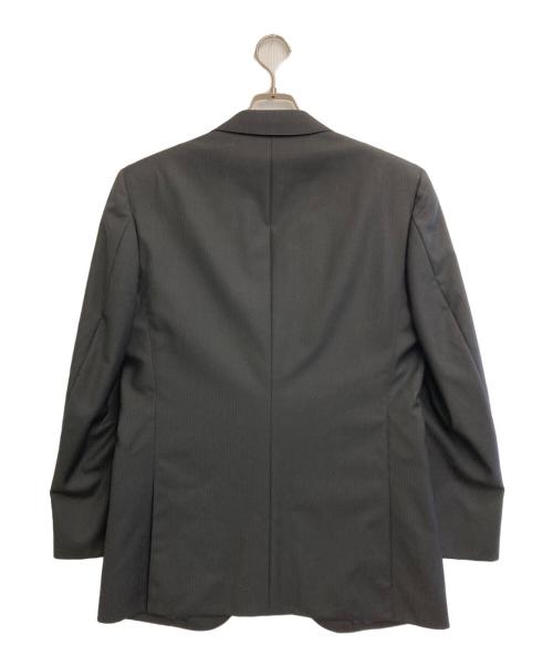 D'URBAN（ダーバン）D'URBAN (ダーバン) LORO PIANA (ロロピアーナ) シャドーストライプ2Bスーツ ブラック サイズ:92A5の古着・服飾アイテム