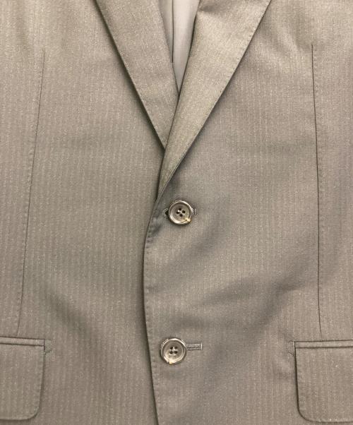 D'URBAN（ダーバン）D'URBAN (ダーバン) LORO PIANA (ロロピアーナ) シャドーストライプ2Bスーツ ブラック サイズ:92A5の古着・服飾アイテム