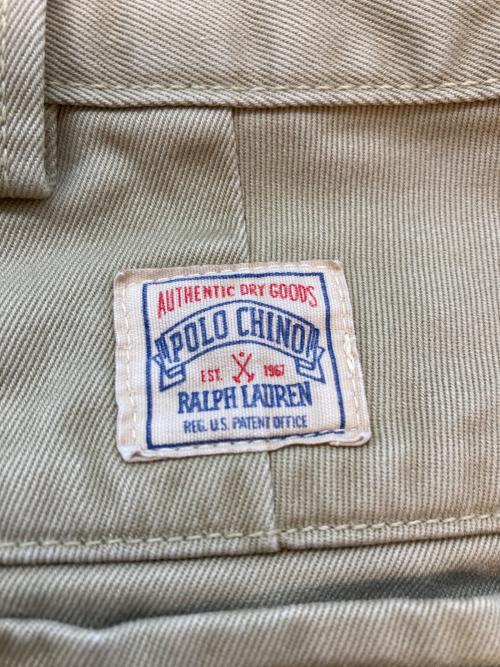 POLO RALPH LAUREN（ポロ・ラルフローレン）POLO RALPH LAUREN (ポロ・ラルフローレン) THE BIG CHINO カーキ サイズ:SIZE 32の古着・服飾アイテム