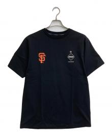 F.C.R.B.×GENUINE MERCHANDISE（エフシーレアルブリストル×ジェニュイン マーチャンダイズ）の古着「プリントTシャツ」｜ブラック