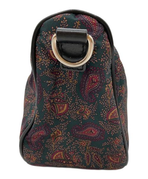 ETRO（エトロ）ETRO (エトロ) ショルダーバッグ グリーン×ピンクの古着・服飾アイテム