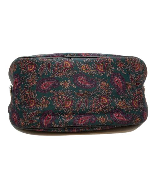 ETRO（エトロ）ETRO (エトロ) ショルダーバッグ グリーン×ピンクの古着・服飾アイテム