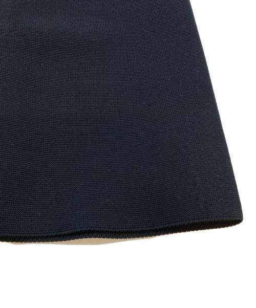 me ISSEY MIYAKE（ミーイッセイ ミヤケ）me ISSEY MIYAKE (ミーイッセイ ミヤケ) ストレッチニットフレアスカート ブラック サイズ:SIZE Freeの古着・服飾アイテム