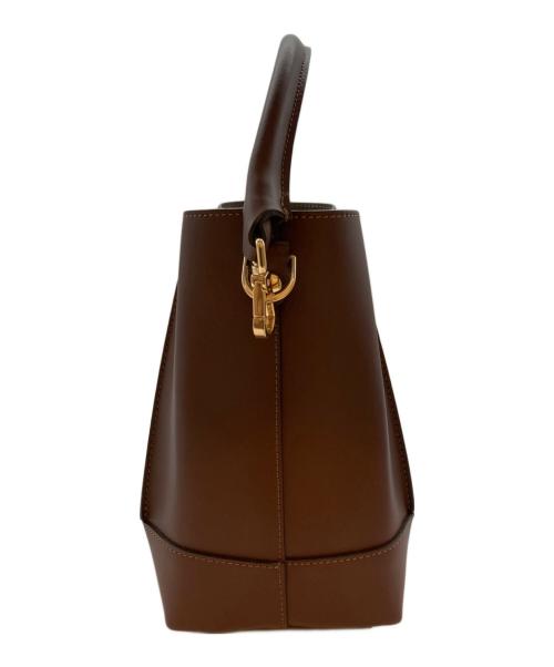 Gianni Notaro（ジャンニ ノターロ）GIANNI NOTARO (ジャンニ ノターロ) BUCKETS GAG ブラウン 未使用品の古着・服飾アイテム