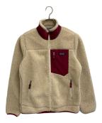 Patagoniaパタゴニア）の古着「クラシックレトロXジャケット」｜アイボリー×レッド