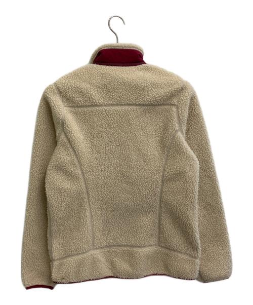Patagonia（パタゴニア）Patagonia (パタゴニア) クラシックレトロXジャケット アイボリー×レッド サイズ:SIZE Mの古着・服飾アイテム