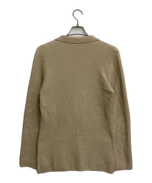 Cruciani（クルチアーニ）CRUCIANI (クルチアーニ) ダブルボタンニットジャケット ベージュ サイズ:SIZE 42の古着・服飾アイテム