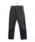 LEVI'Sリーバイス）の古着「90s 後染め 501ブラックデニム」｜ブラック