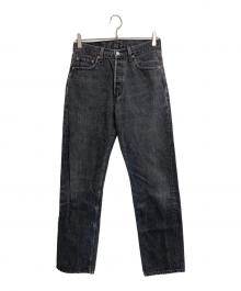 LEVI'S（リーバイス）の古着「90s 後染め 501ブラックデニム」｜ブラック