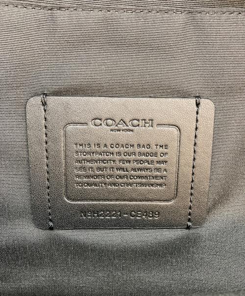 COACH（コーチ）COACH (コーチ) ウエストウェイ バックパック ブラウン×レッドの古着・服飾アイテム