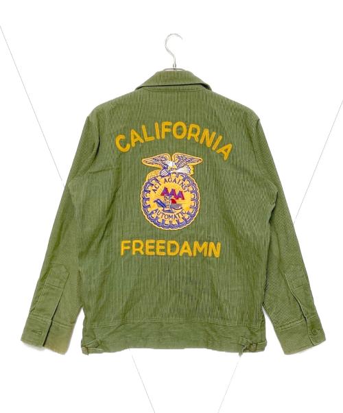 VINTAGE（ヴィンテージ）VINTAGE (ヴィンテージ) FFAジャケット カーキ サイズ:SIZE Lの古着・服飾アイテム
