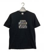 THE BLACK EYE PATCHブラックアイパッチ）の古着「ホログラムロゴプリントTシャツ」｜ブラック