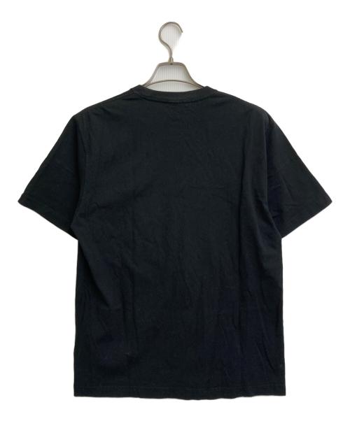 THE BLACK EYE PATCH（ブラックアイパッチ）THE BLACK EYE PATCH (ブラックアイパッチ) ホログラムロゴプリントTシャツ ブラック サイズ:SIZE Mの古着・服飾アイテム