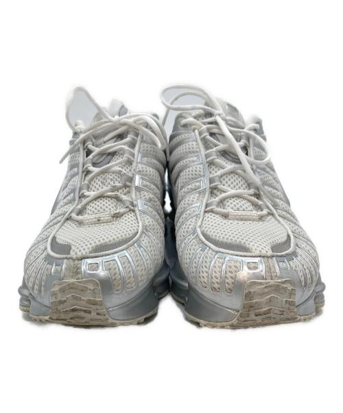 NIKE（ナイキ）NIKE (ナイキ) W SHOX TL PLATINUM TINT グレー×ホワイト サイズ:SIZE 27,5cmの古着・服飾アイテム