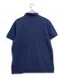POLO RALPH LAUREN (ポロ・ラルフローレン) ポロベア×ステッチングデザインポロシャツ ネイビー サイズ:SIZE XL：8000円