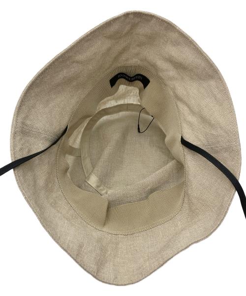ENTWURFEIN（エントワフェイン）ENTWURFEIN (エントワフェイン) Yael hat ベージュの古着・服飾アイテム